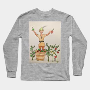 Peter Piper Picked Pickled Peppers Long Sleeve T-Shirt